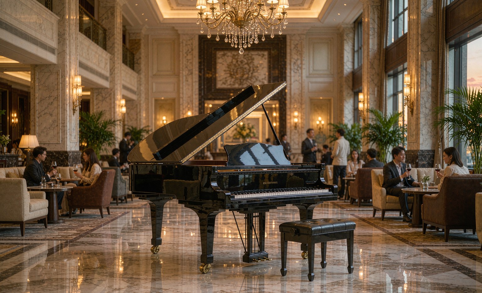 Hotel lobby